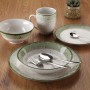 Tableware Versa Green Porcelain 18 Pieces