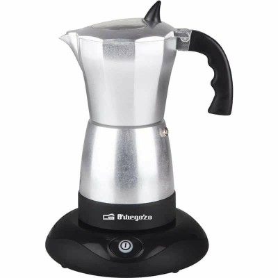 Cafétière électrique Orbegozo KFE660 Argenté Aluminium 6 Tasses