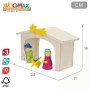 Christmas nativity set Woomax Wood plywood 23 x 16 x 11 cm (4 Units)