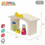 Christmas nativity set Woomax Wood plywood 23 x 16 x 11 cm (4 Units)
