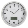 Horloge Murale Versa 18560239 Blanc Plastique Minimaliste 4 x 35 x 35 cm