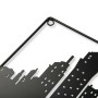 Wall mounted coat hanger Metal (5 x 23,5 x 56,5 cm)