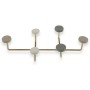 Porte-manteau Versa Multicouleur Métal Résine Bois MDF 6,5 x 22 x 41 cm (6,5 x 22 x 41 cm)