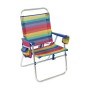 Chaise de Plage Textiline Multicouleur