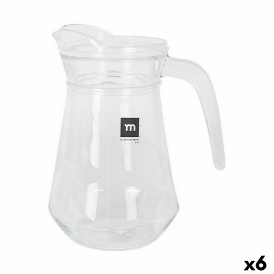 Pichet La Mediterránea Bar 1,3 L verre (6 Unités)