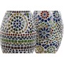 Lampe de bureau Home ESPRIT Multicouleur Aluminium Verre 220 V 14 x 14 x 19 cm (2 Unités)