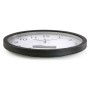 Horloge Murale Versa Noir Plastique Minimaliste 4 x 35 x 35 cm