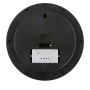 Horloge Murale Versa Noir Plastique Minimaliste 4 x 35 x 35 cm