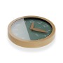 Horloge Murale Versa Vert Plastique Minimaliste 4,1 x 30 x 30 cm
