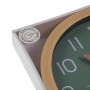Horloge Murale Versa Vert Plastique Minimaliste 4,1 x 30 x 30 cm