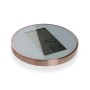 Horloge Murale Versa Blanc Plastique Minimaliste 2,8 x 25 x 25 cm