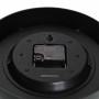 Wall Clock Versa White Black Plastic
