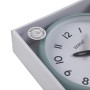 Horloge Murale Versa Blanc Vert Plastique
