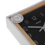 Table clock Versa Black Minimalist