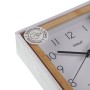 Horloge de table Versa Blanc Minimaliste