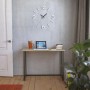 Horloge Murale Versa Blanc Plastique