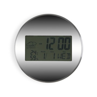 Horloge Murale Versa Plastique Minimaliste 4,1 x 30 x 30 cm
