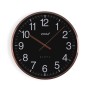 Horloge Murale Versa Noir Métal