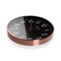 Wall Clock Versa Black Metal