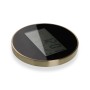 Horloge Murale Versa Noir Plastique Minimaliste 4,1 x 30 x 30 cm
