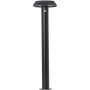 Solar lamp Brilliant Black Metal Plastic 4 W