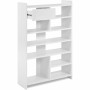 Shoe Rack MÜNSTER White Rectangular 71,5 x 25 x 109 cm