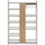 Shoe Rack MÜNSTER White Rectangular 71,5 x 25 x 109 cm