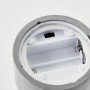 Bougie LED Brilliant Gris Métal 3 Unités