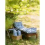 Cushion for lounger Jardin Prive FLOCONS FUTURISTE