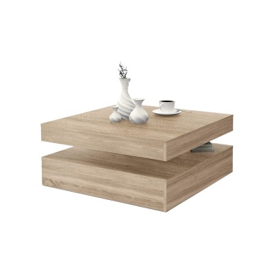 Table Basse Marron 78 x 78 x 36 cm