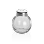 Salt and Pepper Shakers Versa Silver Metal Crystal