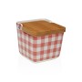 Salt Shaker with Lid Versa VICHY  Ceramic 8,8 x 8,5 x 8,8 cm
