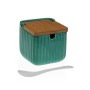Sucrier Versa Vert Céramique Bambou Dolomite 8,3 x 8,3 x 8,3 cm