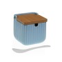 Sugar Bowl Versa Blue Ceramic Bamboo Dolomite 8,3 x 8,3 x 8,3 cm