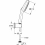 Shower Rose Grohe Plastic