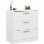 Chest of drawers Parisot White 79,7 x 87,8 x 43,8 cm