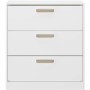 Chest of drawers Parisot White 79,7 x 87,8 x 43,8 cm
