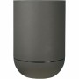 Pot Riviera Gris Plastique Rond