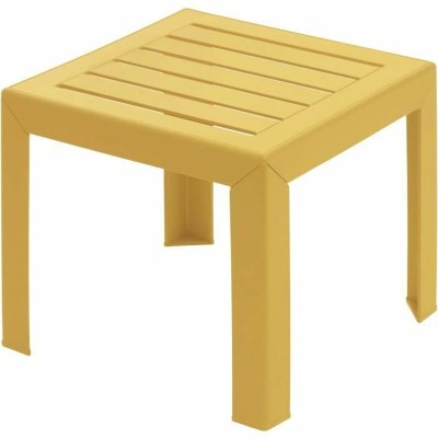 Table d'appoint Grosfillex Miami Jaune 40 x 40 x 39 cm