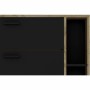 Shoe Rack Leona Brown Oak Melamin 90 x 25 x 102 cm