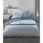 Duvet cover set HOME LINGE PASSION Blue White Double bed 240 x 260 cm