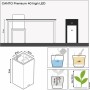 Plant pot Lechuza 76 x 40 x 10 cm White (1 Unit)