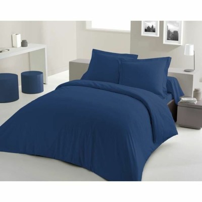 Parure de couette Lovely Home Bleu foncé 240 x 260 cm