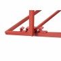 Chaise longue Rouge Pliable Terre cuite