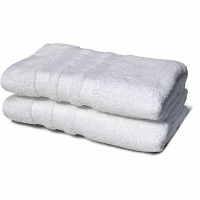 Serviette Lovely Home Blanc 70 x 140 cm