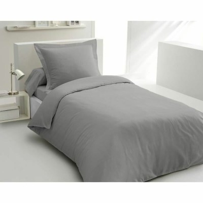 Parure de couette Lovely Home Gris Gris clair 140 x 200 cm