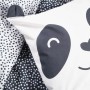 Duvet cover set TODAY Funny 2.8 Black Single bed 140 x 200 cm
