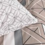 Parure de couette TODAY Beige 240 x 200 cm Géométrique