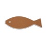 Dessous de plat Versa Liège Céramique Poisson 14 x 0,7 x 20 cm