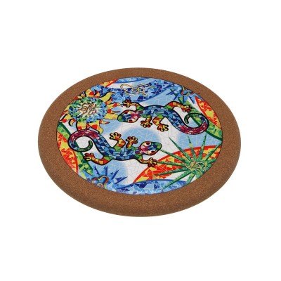 Table Mat Versa Cork Ceramic Salamander 20 X 0,6 X 20 CM